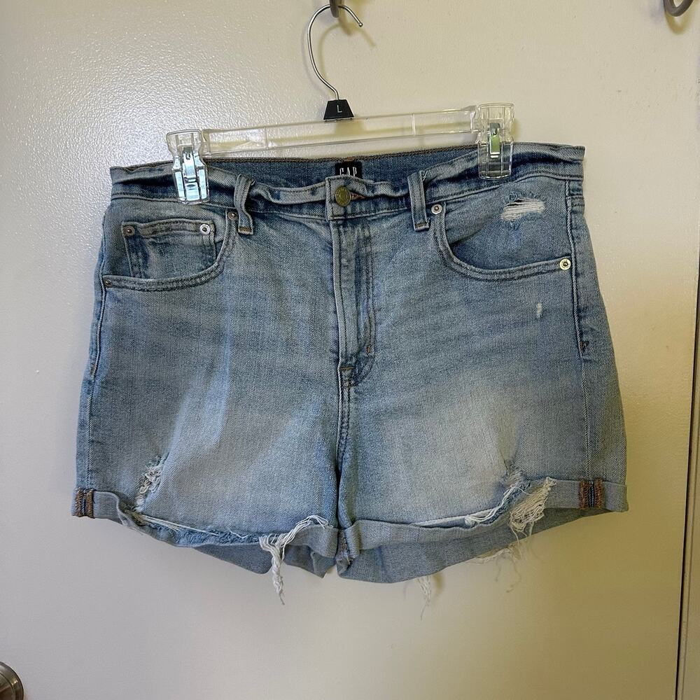 Gap high rise Jean shorts